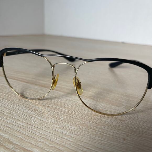 Ray-Ban RB3596 9076/71 Sunglasses Black Gold Frames Only READ 54-19-145 Italy - Picture 5 of 14